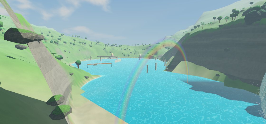 The river from above