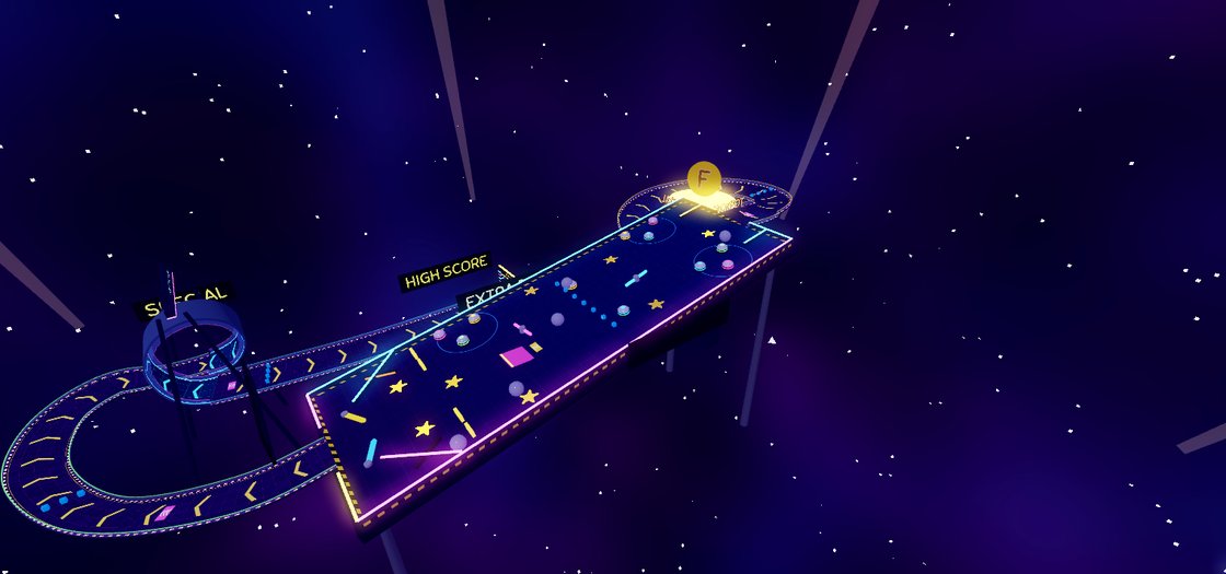 Neon Pinball ülevalt