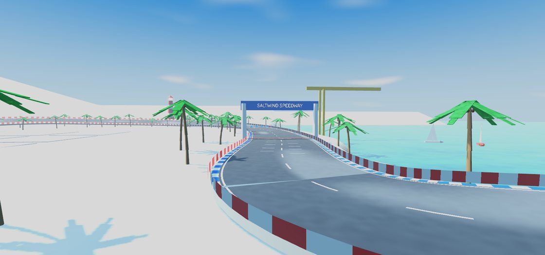 The harbour promenade start